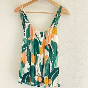 Floral Sleeveless tank